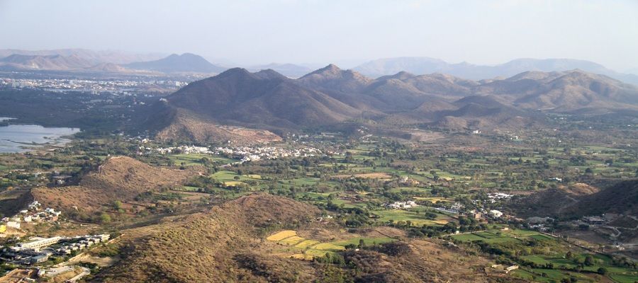 Hills of Rajasthan India